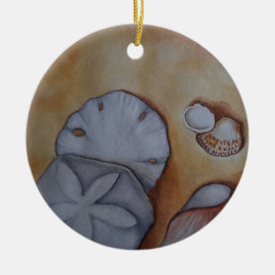 Muscheln am Meer Keramik Ornament