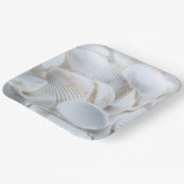 Muscheln am Meer Teller (Gewinkelt)