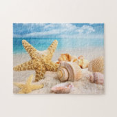 Muscheln am Strand 252 Stück Puzzle (Horizontal)