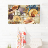 Muscheln am Strand Banner (Insitu)