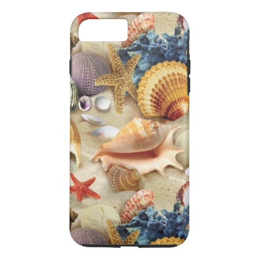 Muscheln am Strand Case-Mate iPhone Hülle (Rückseite)