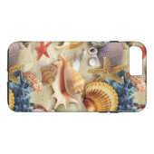 Muscheln am Strand Case-Mate iPhone Hülle (Rückseite (Horizontal))