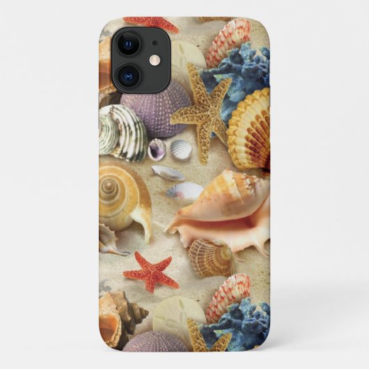 Muscheln am Strand Case-Mate iPhone Hülle (Rückseite)