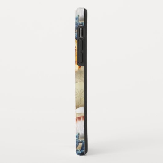 Muscheln am Strand Case-Mate iPhone Hülle (Hinten/Links)