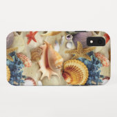 Muscheln am Strand Case-Mate iPhone Hülle (Rückseite (Horizontal))