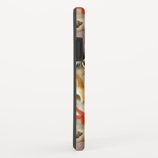 Muscheln am Strand Case-Mate iPhone Hülle (Hinten/Rechts)