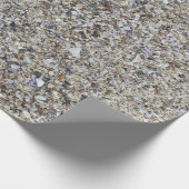 Muscheln am Strand Geschenkpapier (Ecke)