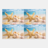 Muscheln am Strand Geschenkpapier Set (Vorderseite 2)