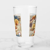 Muscheln am Strand Glas (Rechts)