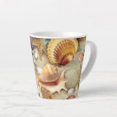 Muscheln am Strand Milchtasse (Rechte Ecke)