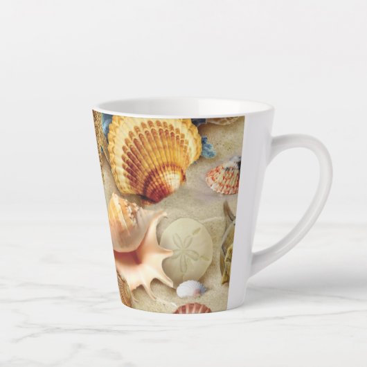 Muscheln am Strand Milchtasse (Rechts)