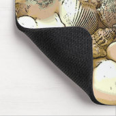 Muscheln am Strand Mousepad (Ecke)