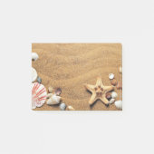 Muscheln am Strand Post-it Klebezettel (Vorderseite)