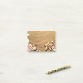 Muscheln am Strand Post-it Klebezettel (Auf Schreibtisch)