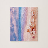 Muscheln am Strand Puzzle (Vertikal)