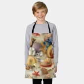 Muscheln am Strand Schürze (Getragen)