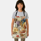 Muscheln am Strand Schürze (Insitu)