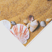 Muscheln am Strand Seidenpapier (Ausschnitt)