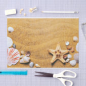 Muscheln am Strand Seidenpapier (Handwerk)