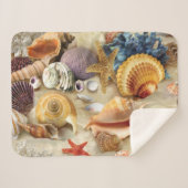 Muscheln am Strand Sherpadecke (Vorderseite (Horizontal))