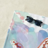 Muscheln am Strand Strandtuch (Beispiel)