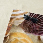 Muscheln am Strand Strandtuch (Beispiel)