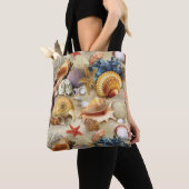 Muscheln am Strand Tasche (Von Nahem)
