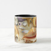 Muscheln am Strand Tasse (Zentrum)