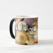 Muscheln am Strand Verwandlungstasse (Vorderseite Links)