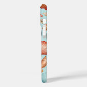 Muscheln an der Küste und Sternenmuster Case-Mate iPhone Hülle (Rückseite / Links)