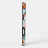 Muscheln an der Küste und Sternenmuster iPhone Hülle (Rechte Seite)