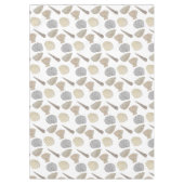 Muscheln an der Wasserfarbenküste Tischdecke (Vorderseite)