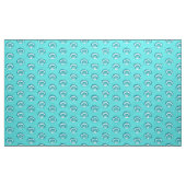Muscheln - Aqua und aquamarin Stoff (Yard (91,4 cm))