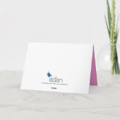 Muscheln Aquarellkunst Muttertagskarte Karte (Rückseite)