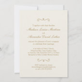 Muscheln Art Beach Hochzeit Einladung (Rückseite)