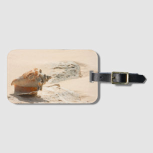 Muscheln auf dem Strand Gepäckanhänger