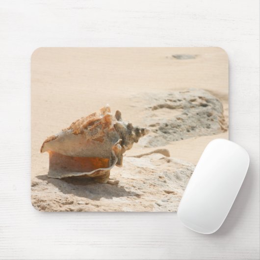 Muscheln auf dem Strand Mousepad (Mit Mouse)