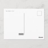 Muscheln auf der Postkarte (Rückseite)