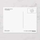 Muscheln auf der Sand-Postkarte Postkarte (Rückseite)