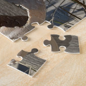 Muscheln auf einem Zaun am Ocean Puzzle (Seite)