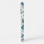 Muscheln auf weißlich iPhone hülle (Linke Seite)