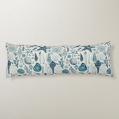 Muscheln auf weißlich seitenschläferkissen (Rückseite)