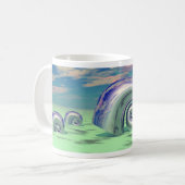 Muscheln aus Metall - 02 Kaffeetasse (Vorderseite Links)