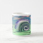 Muscheln aus Metall - 02 Kaffeetasse (Mittel)