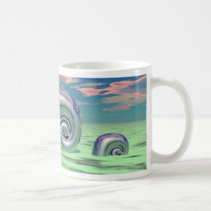 Muscheln aus Metall - 02 Kaffeetasse