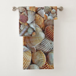 Muscheln Badhandtuch Set