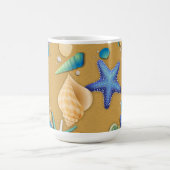 Muscheln Beach Tasse (Mittel)