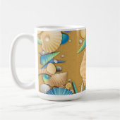 Muscheln Beach Tasse (Links)
