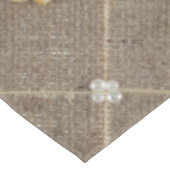 Muscheln Blume Tischdecke (Schrägansicht)