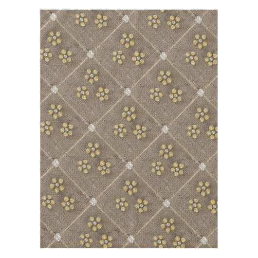Muscheln Blume Tischdecke (Vorderseite)